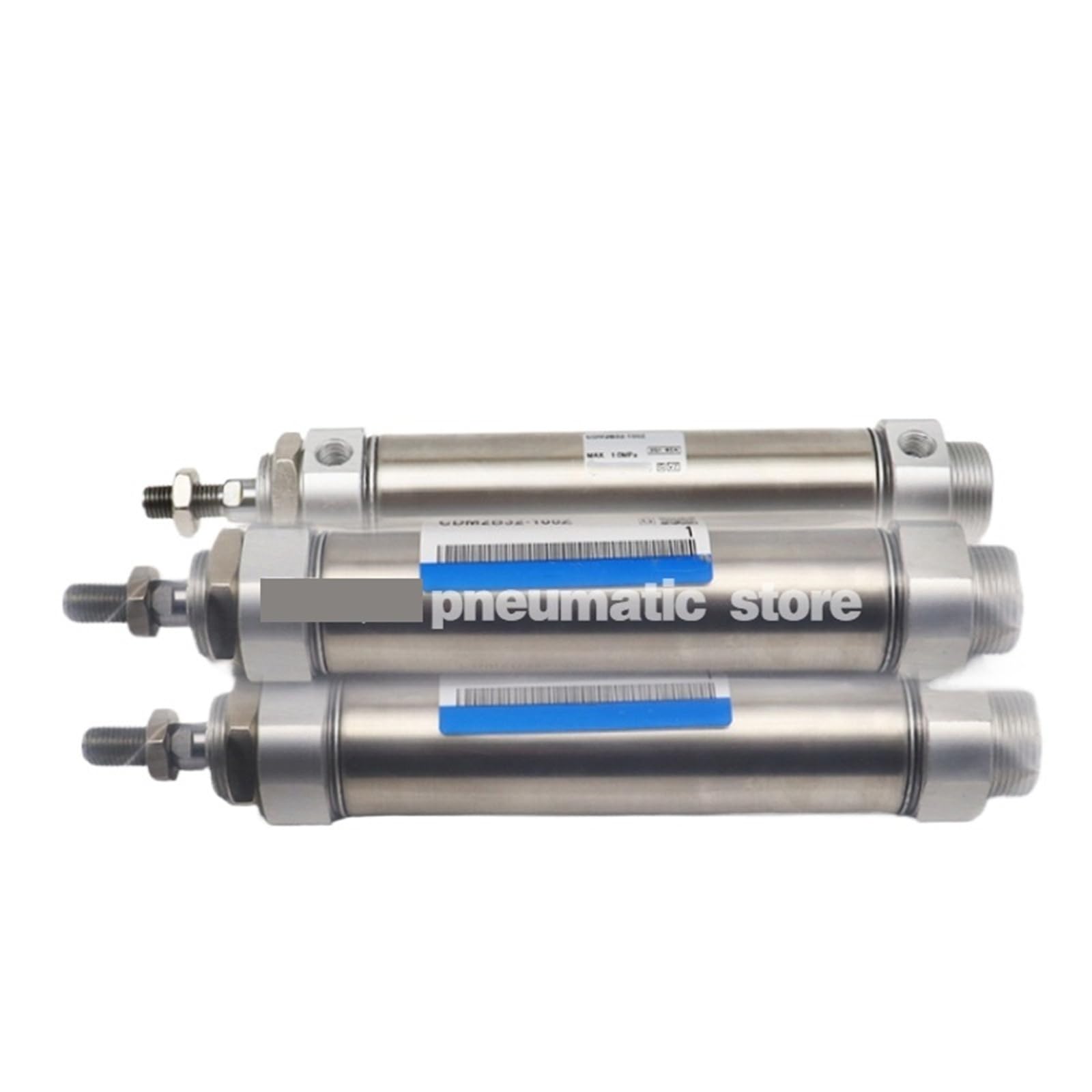 Vérin pneumatique CDM2B25 double effet course 150mm mini cylindre air
