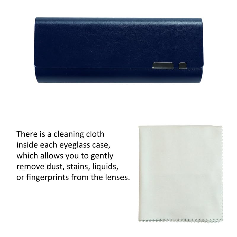 Image of VisionGlobal Hard Shell Eyeglass Case for Eyeglasses and Sunglasses for Men /Women and Kids