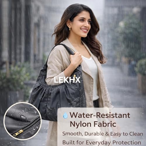 Image of LX LEKHX Women's Tote Bags - Stylish Handbags for Office, College & Party Use | Spacious & Trendy Shoulder Bag for Work, Casual & Evening | Durable, Lightweight & Fashionable Tote for Women