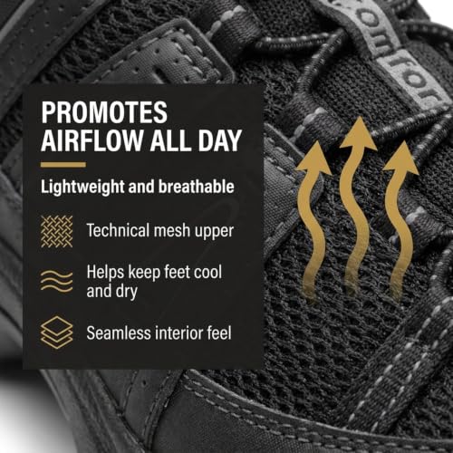 Image of Dr. Comfort Performance Men's No-Tie Orthopedic Walking Shoes, Breathable Diabetic Sneakers with Removable Insoles