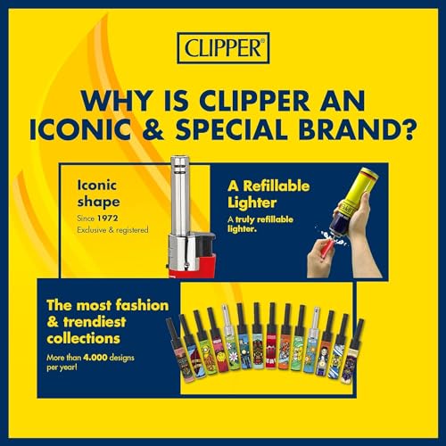 Clipper Minitube Encendedores Recargables Pack 24 unidades miniatura 4