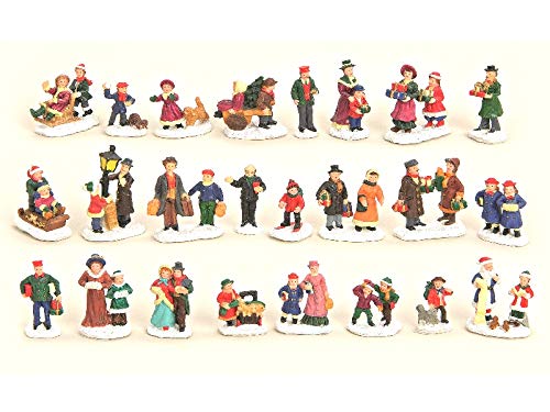 meindekoartikel Großes 24 teiliges Set Weihnachtliche...