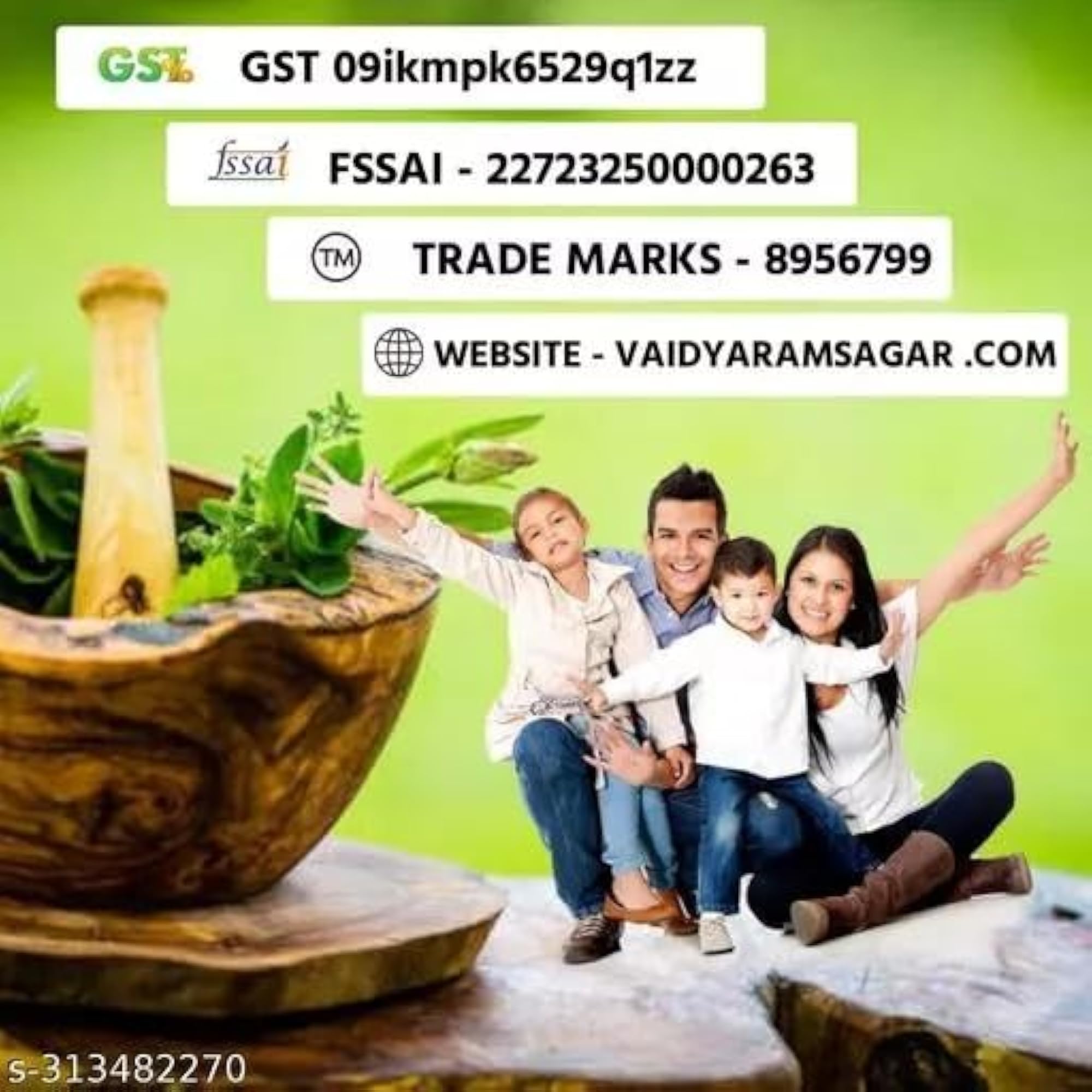 SAGAR VAIDYA Babchi Powder 250g, Herbal Remedy