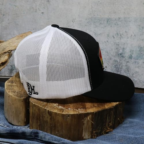 Image of Red Dirt Hat Company Sunset Deer Adjustable Snapback Hat