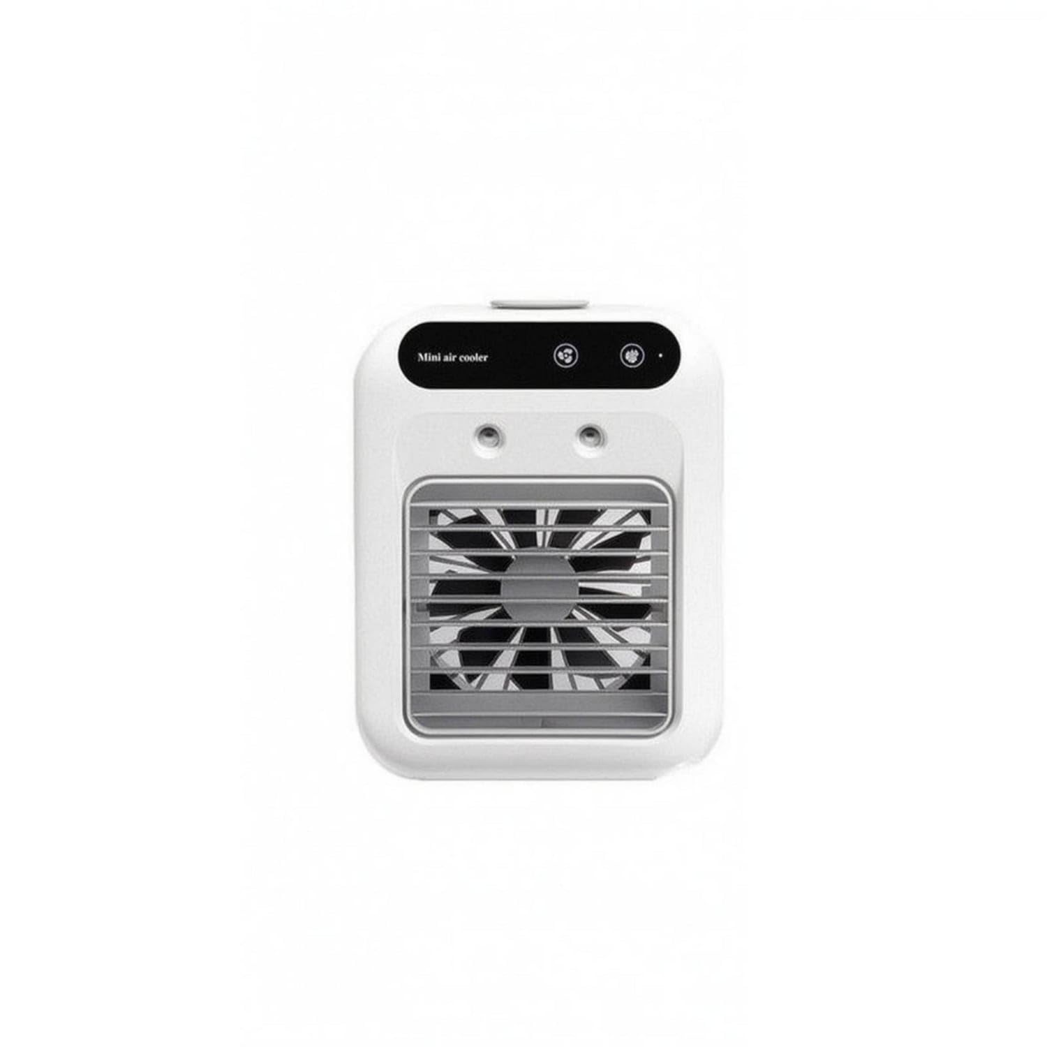 Top-Fill Mini Air Cooler Battery-Powered Portable Air Cooler White Mist Fan Perforated Vent, English-image-20