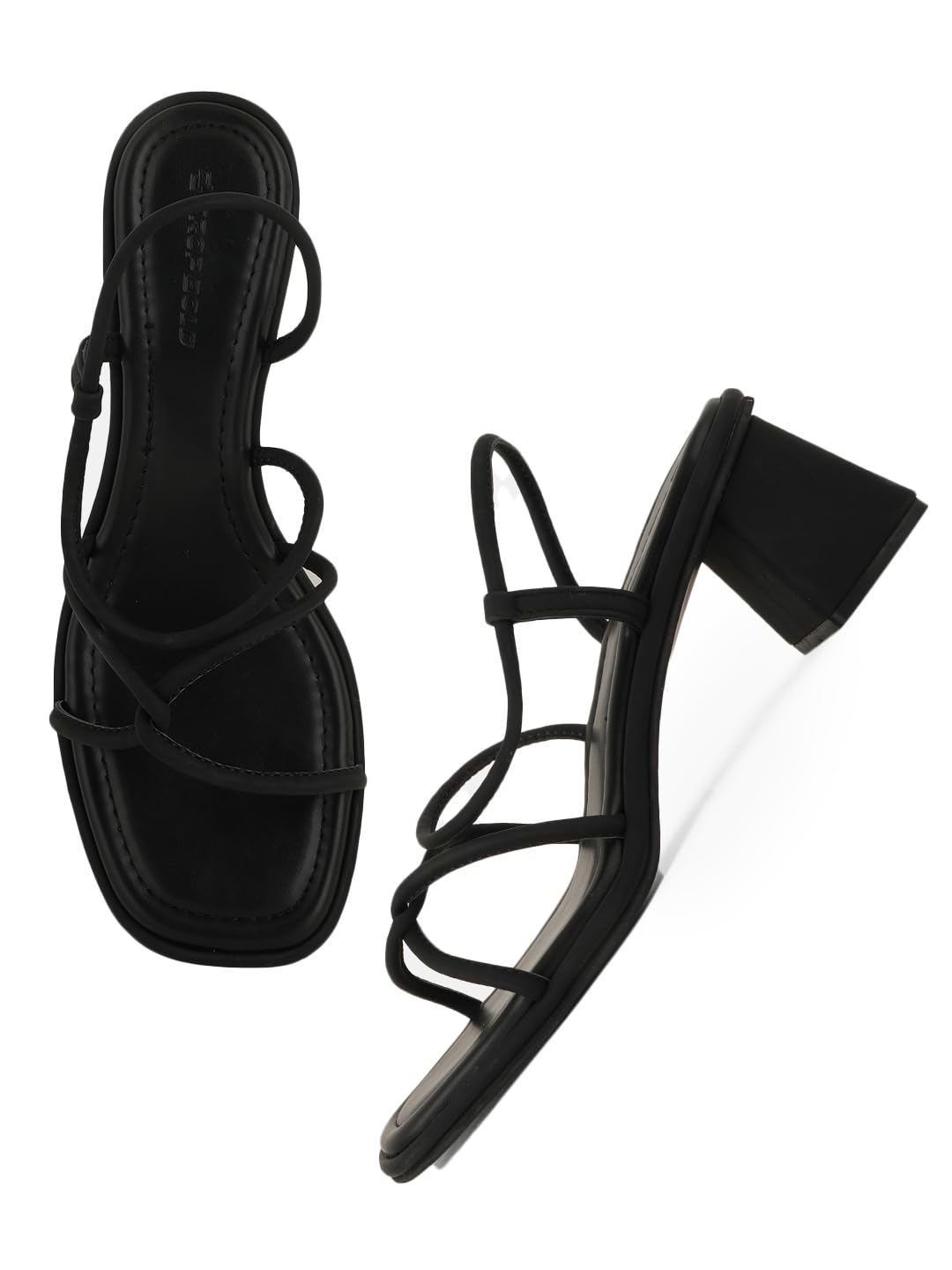 SQUARE TOE BLOCK HEEL SANDALS FOR WOMEN-image-11