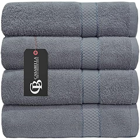 Casabella Pack of 4 Luxury Bath Sheets Cover