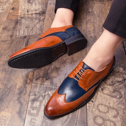 Men's Ox- Versatile Casual & Dress Footwear, Stylish Leather Shoes for Daily & Formal Occasions4