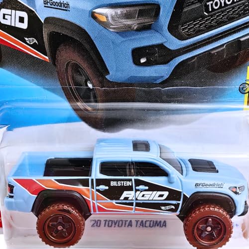 Image of Hot Wheels 1:64 20 Toyota Tacoma HW Dirt 3 Years & Above (Blue)