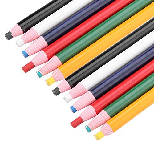 Marca de costura lápis, leve alfaiate marca lápis, madeira segura 12 pcs para costura marcação de ra