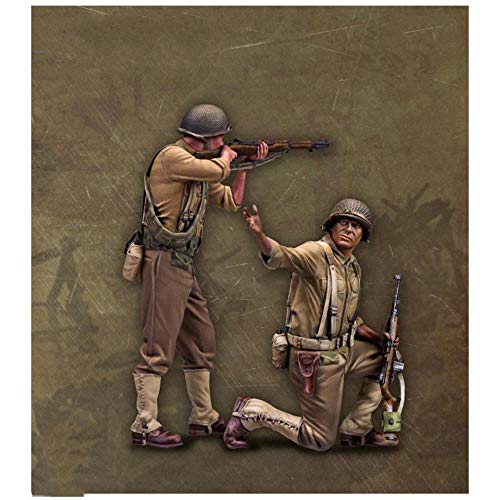Figura militar de resina 1:35 sin ensamblar miniatura 2