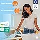 LaundrySpecialist 3-lagiger Bügeltischbezug Comfort - Größe S/M Universal Max 37x115 cm - Erhältlich in Drei Größen - Hergestellt aus 100% Baumwolle mit einer dicken moltonschicht - Extra Bügelkomfort