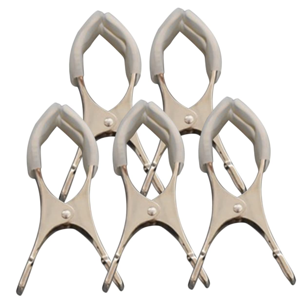 FAVOMOTO 5 Pieces Saxophone Spacer Clips Clarinet Repair Supplies Pads For Clarinet Flutes Repair Clip Stainless Steel Material Stainless Steel