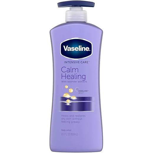 Vaseline Calm Healing Lotion 600ml