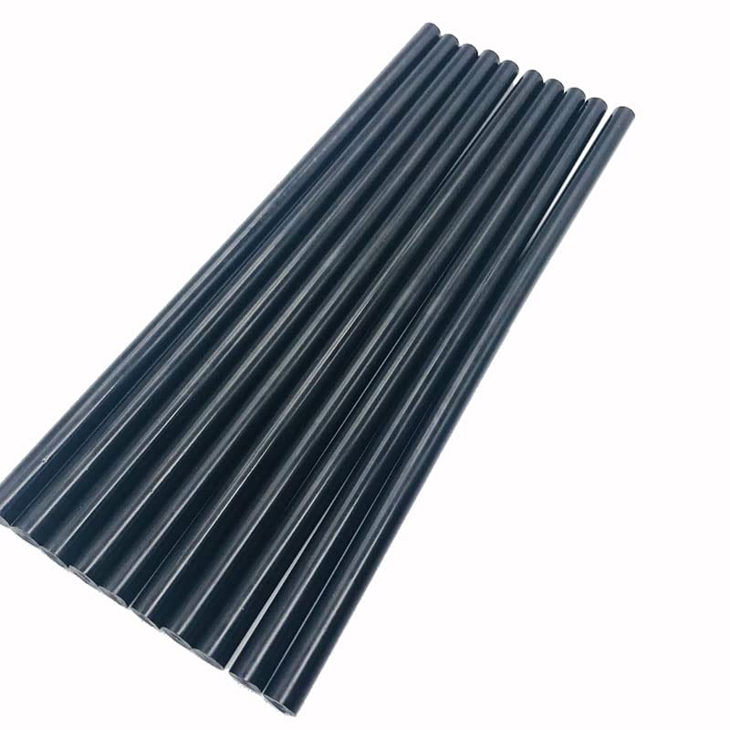 10 bastoncini di colla a caldo, diametro 11 mm, lunghezza 300 mm, per strumenti elettrici ad alta viscosità per riparazioni artigianali (10 pezzi, trasparenti)
