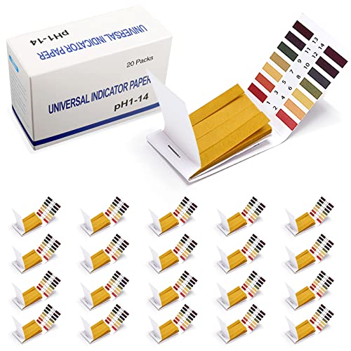 pH Test Strips, 1600 Strips Full Range Soap Making Testing Strips