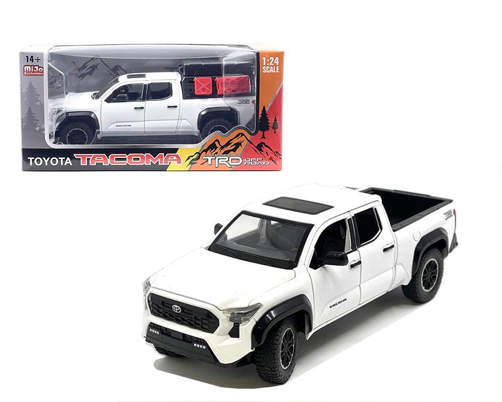 ミニカー TOYOTA TACOMA TRD OFF ROAD (WHITE) Amazon.com: Diecast Model Car Compatible for Toyota Tacoma TRD Off