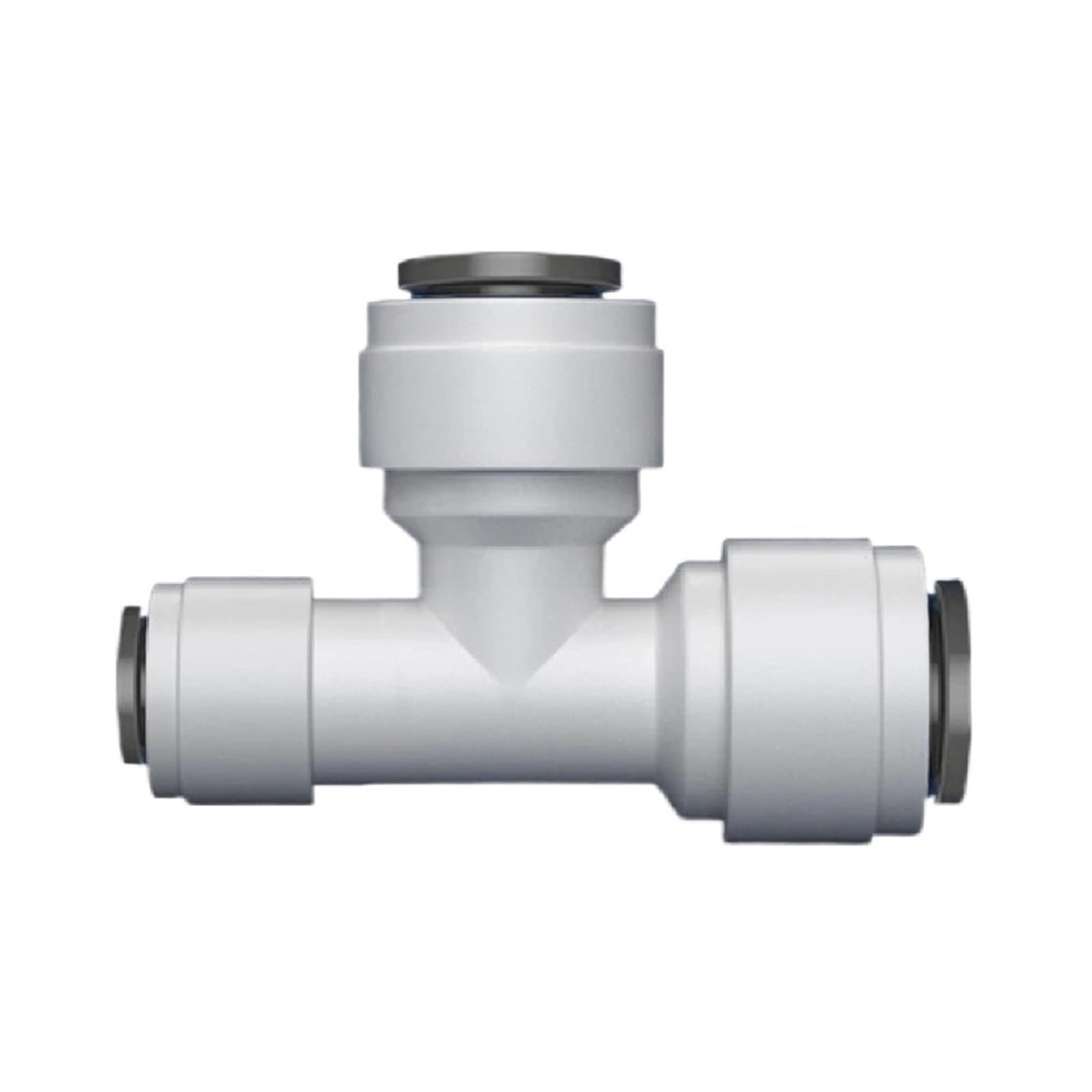 50Pcs/Lot 1/4-3/8-3/8 Tee Type RO Water Fitting 6.5mm Hose PE Pipe 3 Ways Quick Connector Water Filter Parts