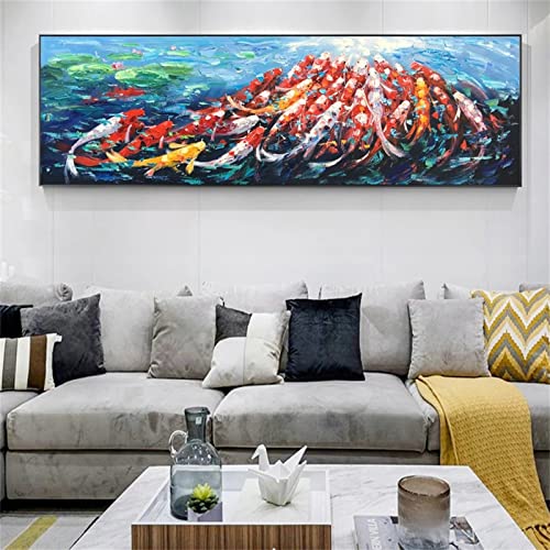 Peinture diamant 5D complet de 40x120cm pour décorer un salon moderne
