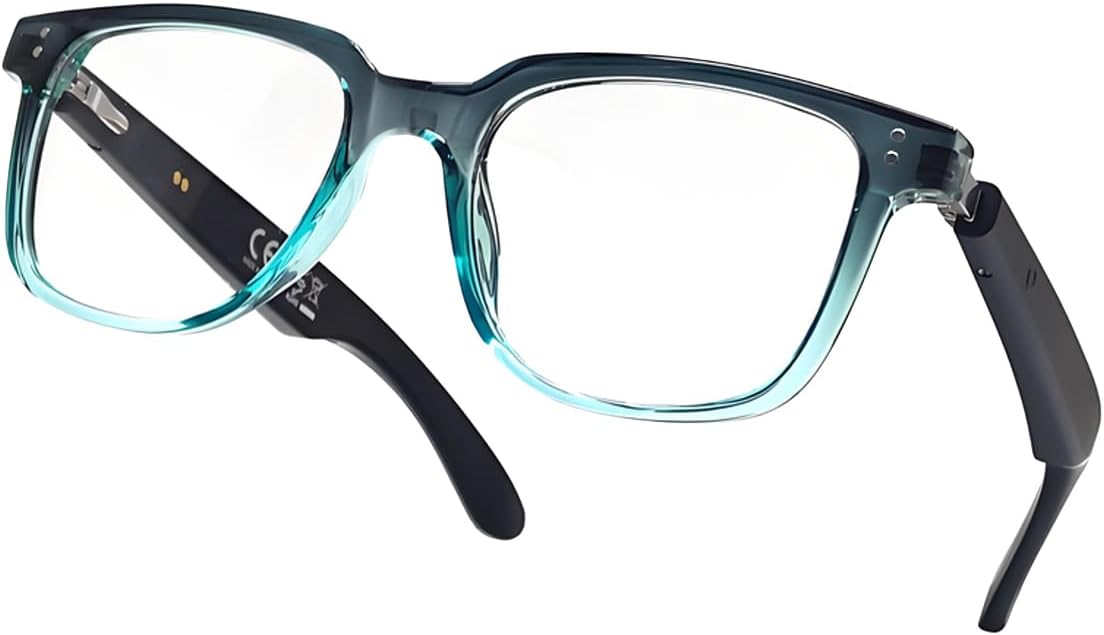 Smart Bluetooth Glasses, Sunglasses with UV and Blue Light Protection, AI Real-time Translation with 140 Languages, Touch Control, Music & Call for Athletic/Outdoor, Unisex (Green) - Image 2