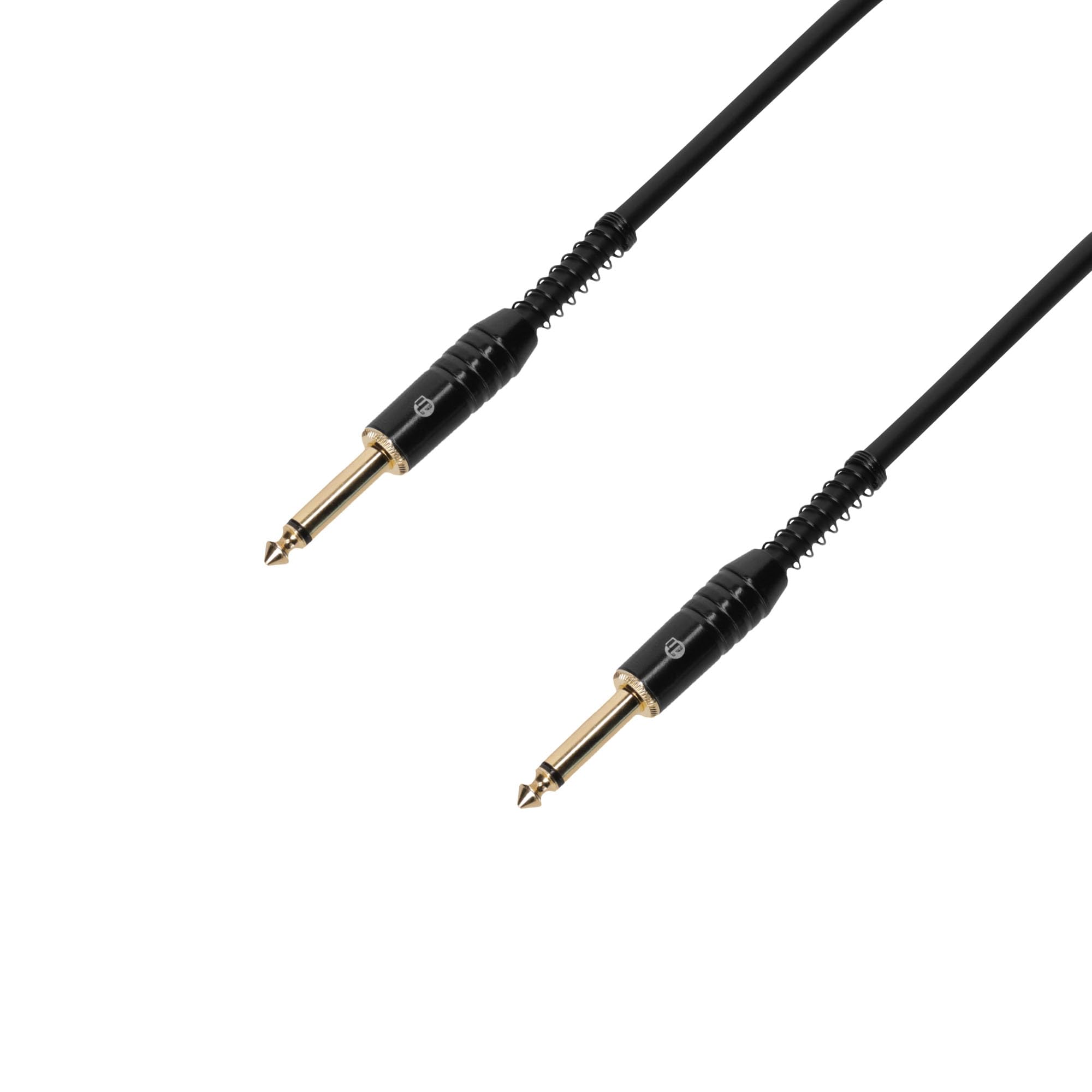 Adam Hall 3 Star Series 3m 6.3mm Jack Mono to 6.3mm Jack Mono Instrument Cable