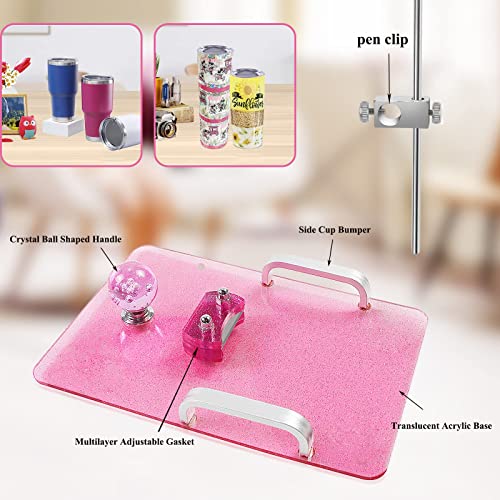 Multifunctional Cup Edging Tool, Cup Edger Trimmer For Custom Tumblers, Ideal For Cutting Fabric And Creating Split Design On Cups, Cup Turner Accessory Remove Rough Edges, Mark Cup Level Lines #TOP3