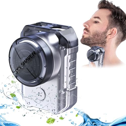 Mini Electric Razor, Body Waterproofed Men's Electric Shaver, Portable ...