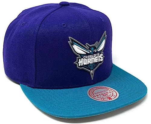 Mitchell & Ness Charlotte Hornets Gorra Snapback Ajustable miniatura 1