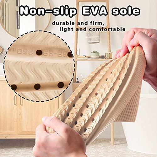 Slippers for Women and Men Non-Slip Quick Drying Open Toe Super Soft Thick Sole Sandals Home Shower Bathroom Slipper4