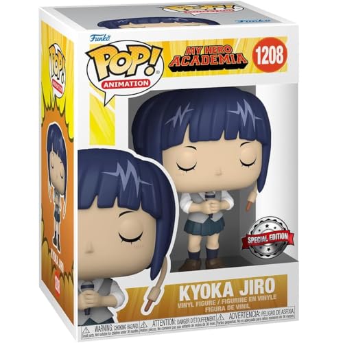 ¡Funko Pop! Animación: My Hero Academia - Kyoka Jiro con micrófono (edición especial) #1208