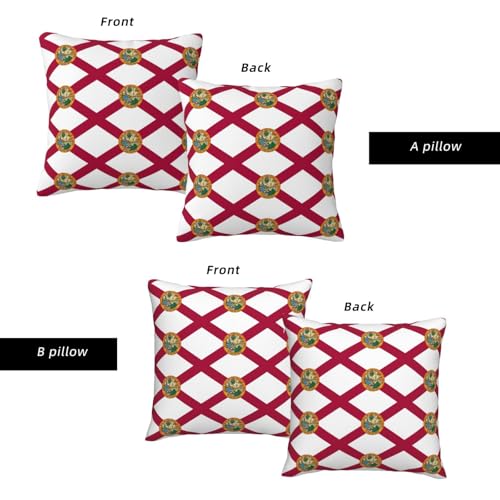 Housse de coussin Floride déco canapé salon et fauteuil
