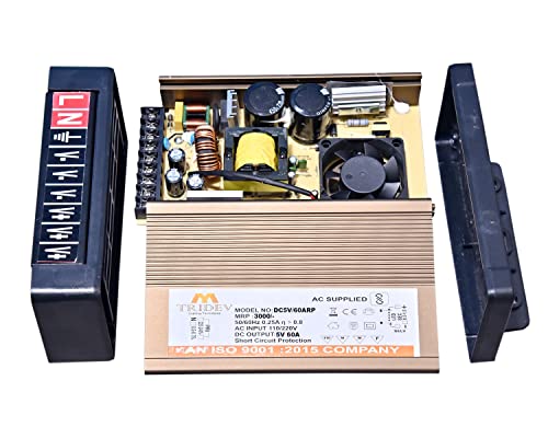 Image of 5V 60A 300W DC Switching Switch Power Supply for Pixel Light, LED Strip, CCTV, etc. 5Volt 60Amp (by My TRIDEV)(6 Month Warranty)