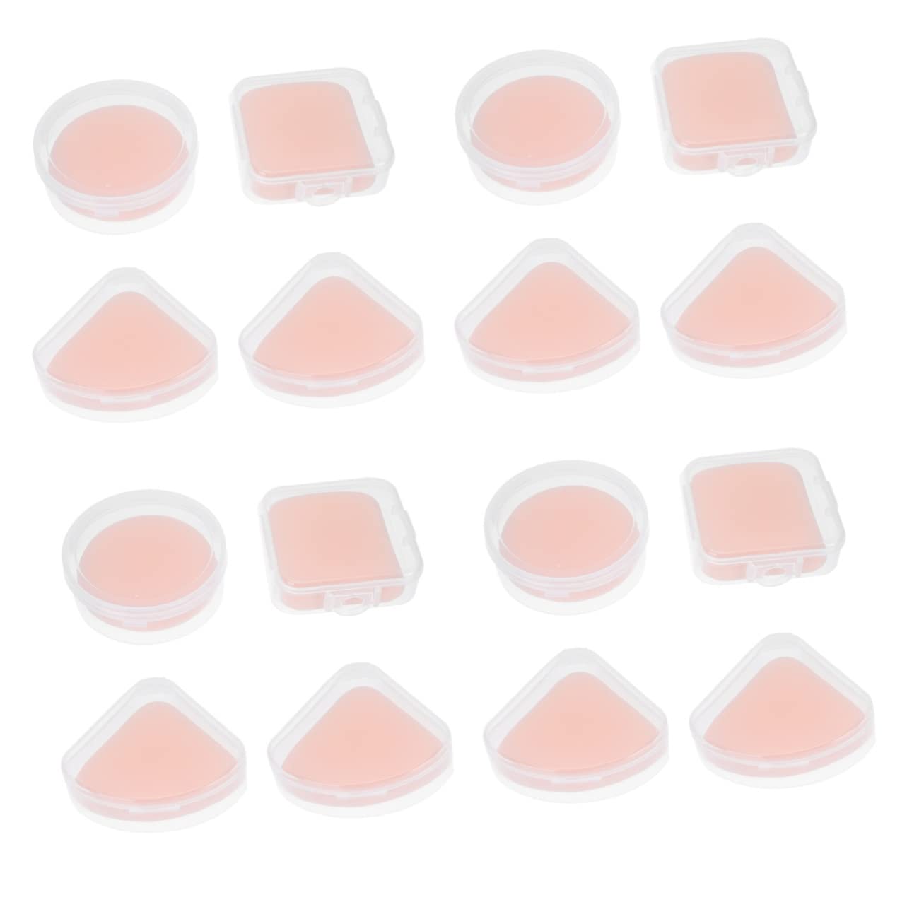16 Pz Piumino Da Cipria Spugne Piumini Da Cipria Fatti in Casa Forniture Cosmetiche Accessori Per Il Trucco Soffi Morbidi Ragazza Poliuretano Idrofilo Così Morbido Crema Cosmetica