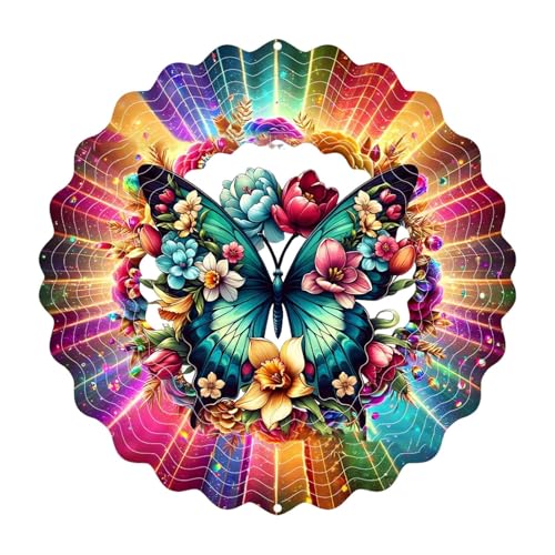 Molinillo de viento | Spinner colgante para jardín | Decoración artística para el hogar, patio, césped, patio, mujeres, abuela, esposa, cumpleaños, vacaciones