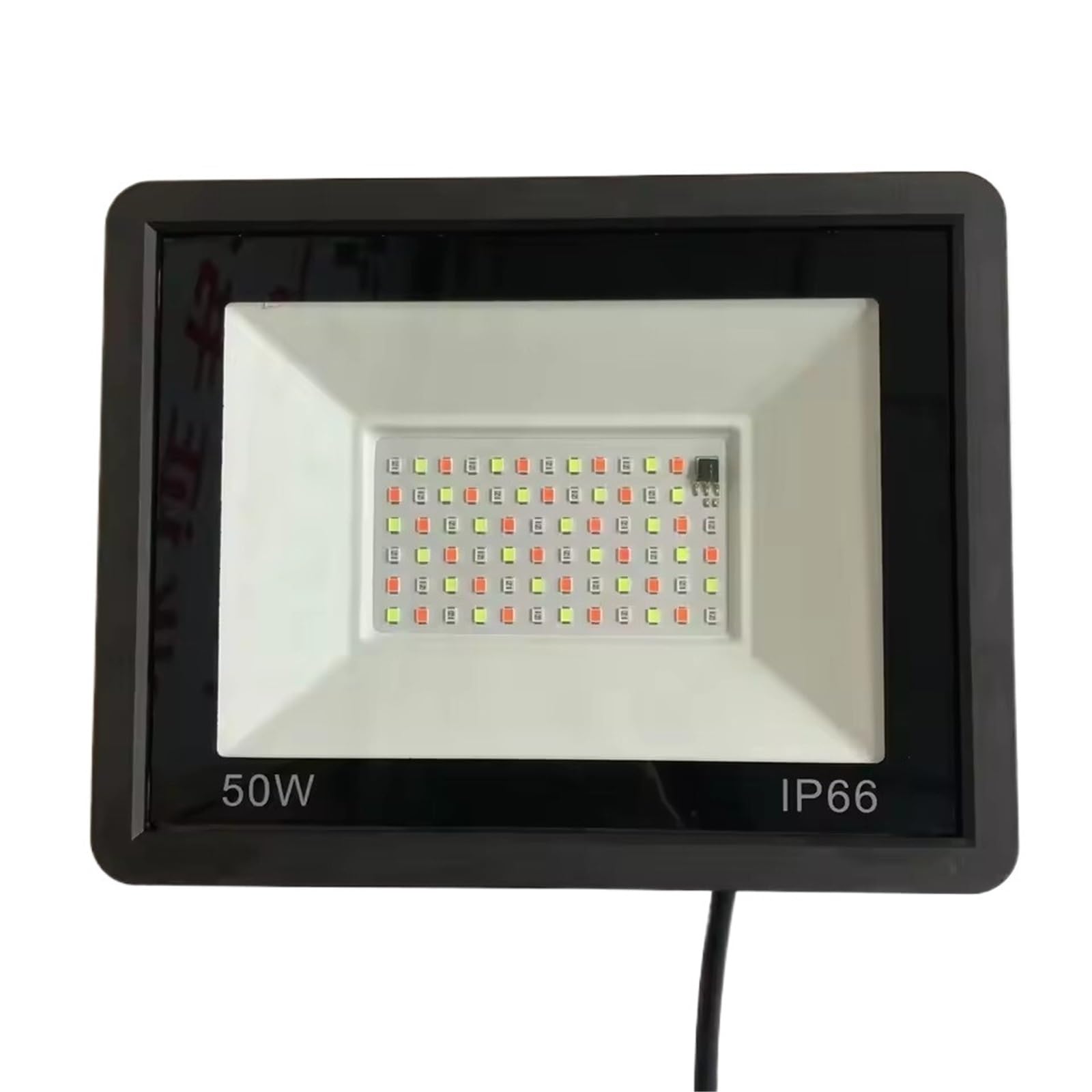 Ljljcqcns 50W Outdoor Led Reflector Spotlight Projector 220V Ip66 Waterproof 10W 30W 100W Rgb Led Floodlight Rgb Outdoor Lights Lamps(,2Pcs)