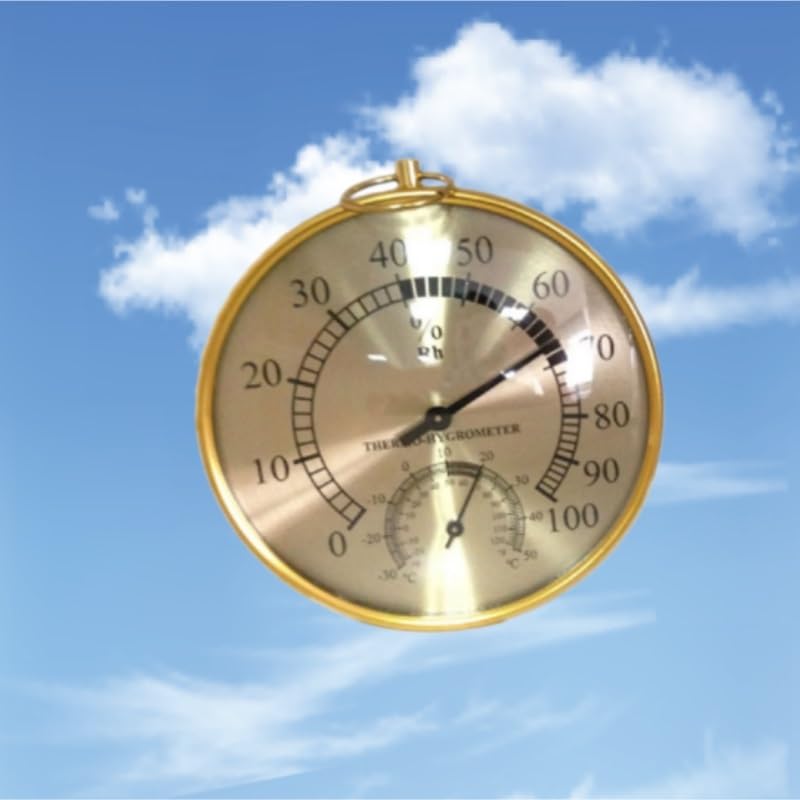 Humidity Temperature Gauge Outdoor Thermometer Household Use