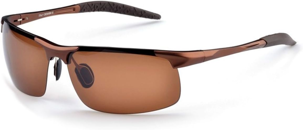 New Fashion Driving Polarized Sunglasses for Men Unbreakable-metal Frame