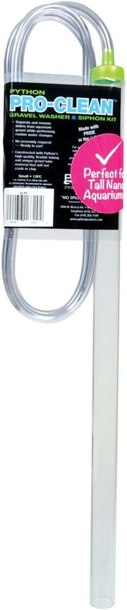Python Pro-Clean Aquarium Gravel Washer & Siphon Kit, Mini