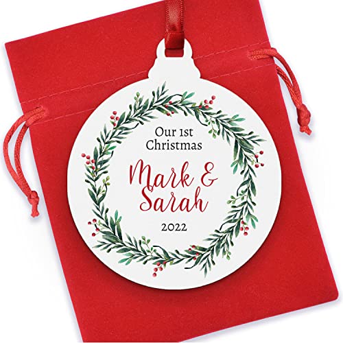 Our First Christmas Together Decoration Gifts for Couples