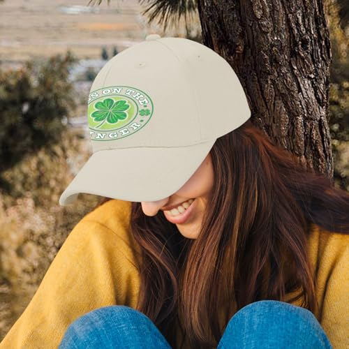 Dibs on The Ginger Funny St Patricks Day Lucky Irish Redhead Trucker Hat Gift for Women Men2