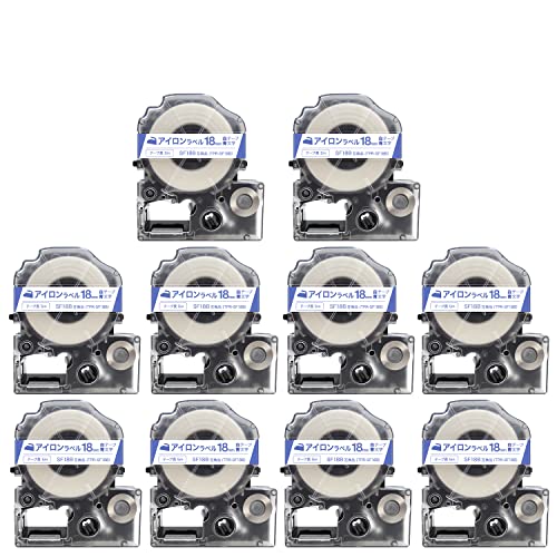 �L���O�W���p �e�v�� PRO �݊� �e�[�v�J�[�g���b�W SF18B 18mm �A�C�������x�� 10�Z�b�g ���e�[�v ����