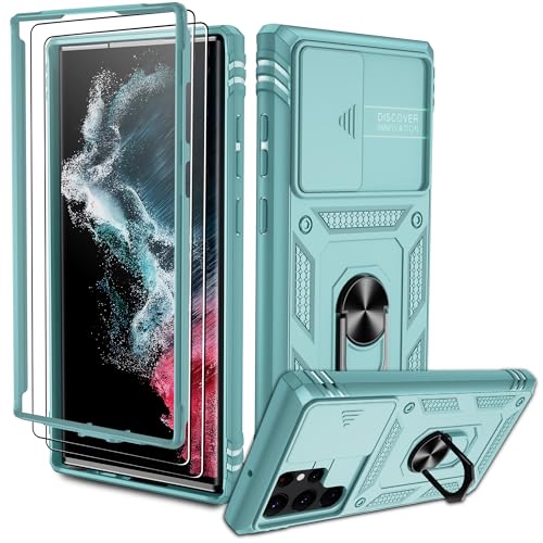 Kompatibel mit Samsung Galaxy Hülle, Eingebetteter Ständer Militärgrad Schutzhülle Handyhülle Starke Stoßfestigkeit Samsung Schutzhülle Samsung Galaxy case Cover