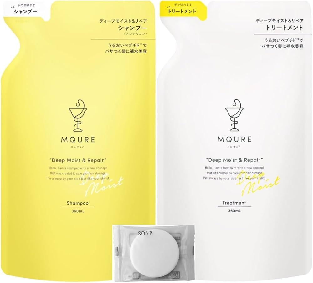 Amazon | エムキュア ディープモイスト＆リペア シャンプー 詰め替え
