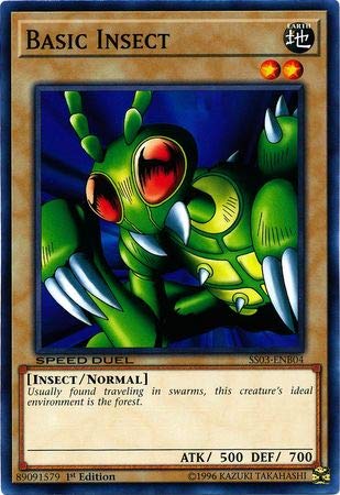 Amazon.com: Yu-Gi-Oh! - Basic Insect - SS03-ENB04 - Common - 1st