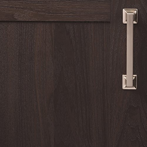 Bouton de porte 128mm nickel satiné Pack de 10 Hickory Hardware SS Studio