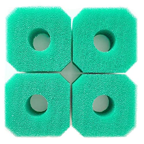 Begchy 4 Filtros de Espuma para BañEra de Hidromasaje, Repuesto de Esponja Lavable Reutilizable para V1 S1, PráCtico, Duradero, Verde