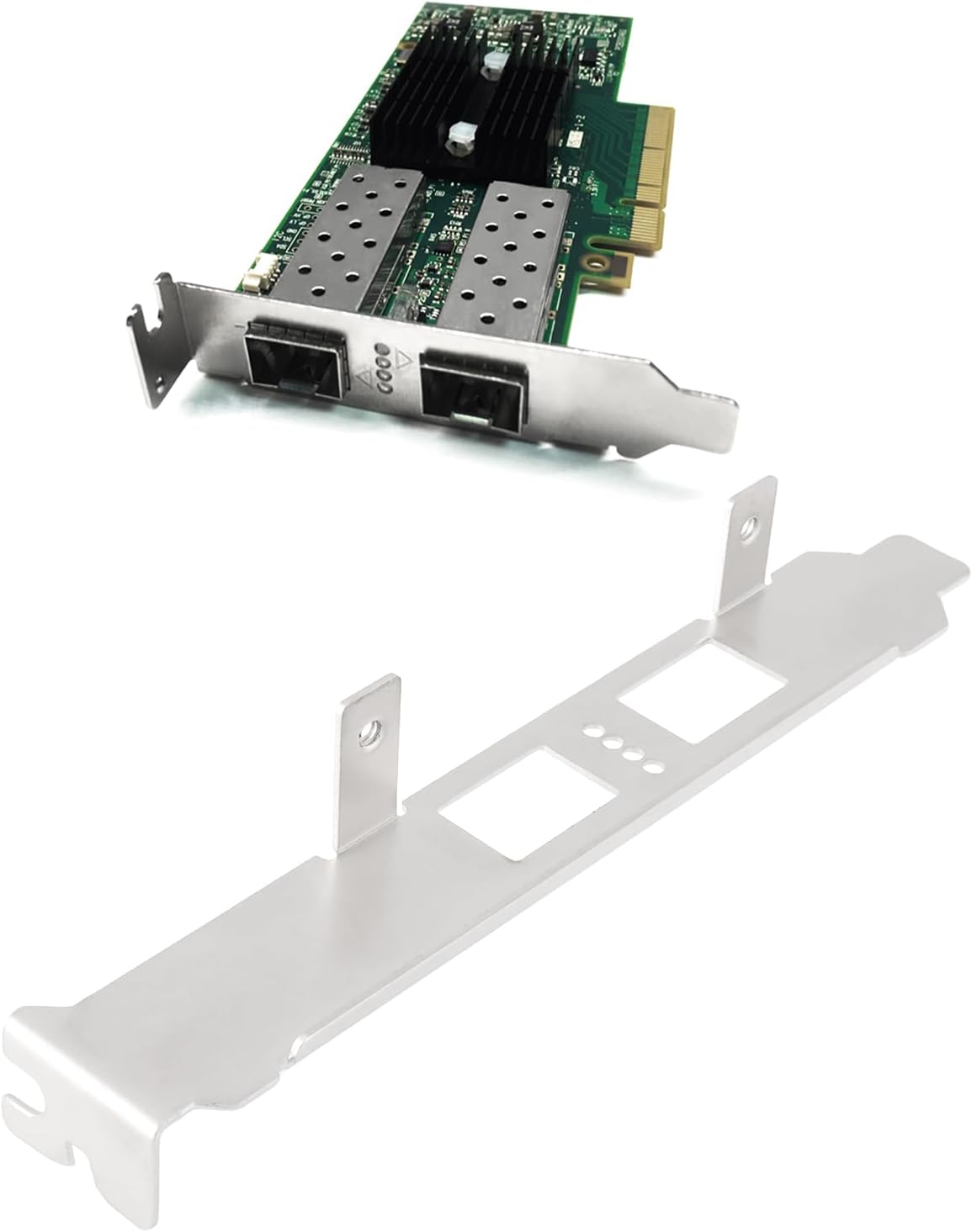 2pcs Full High Brackets Compatible with Mellanox CX312A MCX312A-XCBT MNPH29C-XTR MNPH29D-XTR
