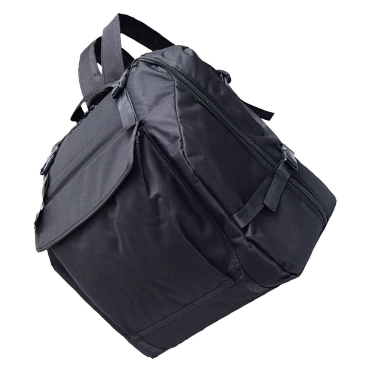 minkissy Bolsa De Almacenamiento Para Acordeón Bajos Ligera Con Asas Ergonómicas y Correas Ajustables Estuche Con Amplio Espacio Para Músicos Protección Práctica Negra