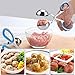2 PCS None-Stick Meat Ballers with Anti-Slip Handles， Stainless Steel Meat Baller Tongs, Cake Pop Meatball Maker Ice Tongs, Cookie Dough Scoop for Kitchen. (1.38