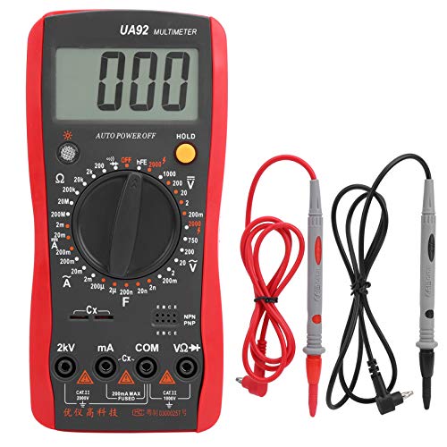 Multimètre numérique portable pour test de circuit et résistance électrique